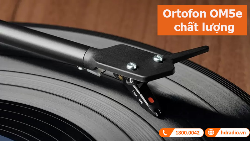 Đầu Đĩa Than Pro-Ject E1, Hộp mực OM5e, RCA (33, 45 RPM)-5