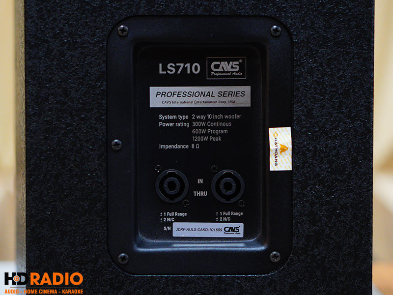 Loa CAVS LS710, Bass 25, 300W-10