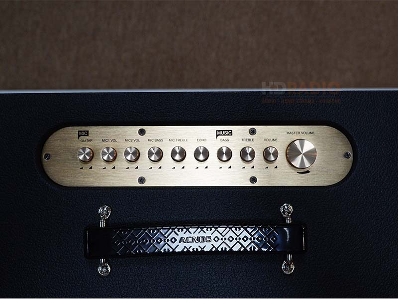 Loa Acnos KSNET550 (BLack Color), Bass 16.5cm, Công Suất 300w, Pin 3-5h-9