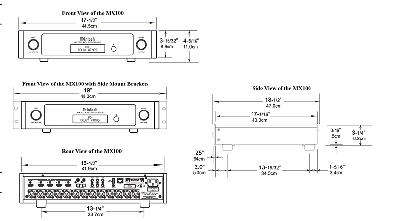 Pre Amply McIntosh MX100-1