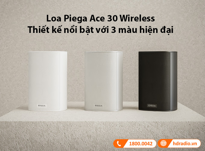 Loa Piega Ace 30 Wireless (Bass 12cm, Tần số 35Hz-25KHz)-1
