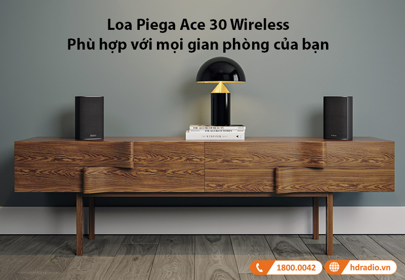 Loa Piega Ace 30 Wireless (Bass 12cm, Tần số 35Hz-25KHz)-2