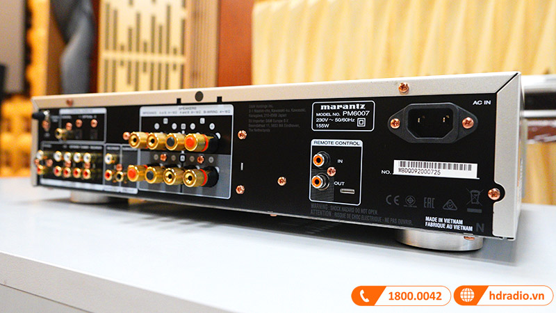Amply Marantz PM6007, 2 Kênh, 45W/CH (8 Ohm)-9