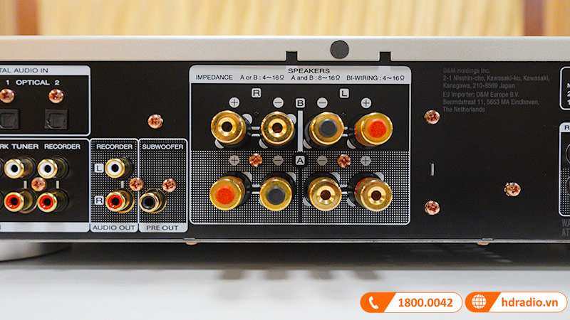 Amply Marantz PM6007, 2 Kênh, 45W/CH (8 Ohm)-11