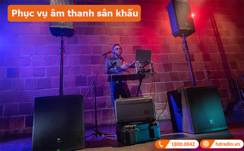 Loa Sub điện JBL Eon 718S, Công suất 750W RMS, Bass 50cm, LCD-8