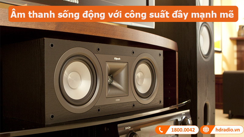 Loa Klipsch KC25 (Độ nhạy 98dB, Tần số 82Hz-24KHz)-3