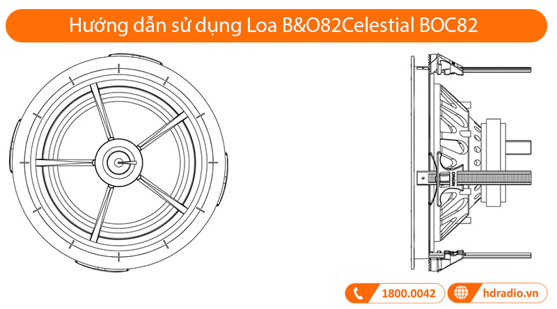 Loa B&O Celestial BOC82 Chính Hãng-9