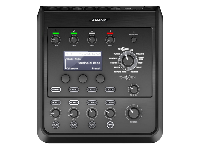 Bàn Mixer Bose T4S ToneMatch, 4 Kênh Digital-2
