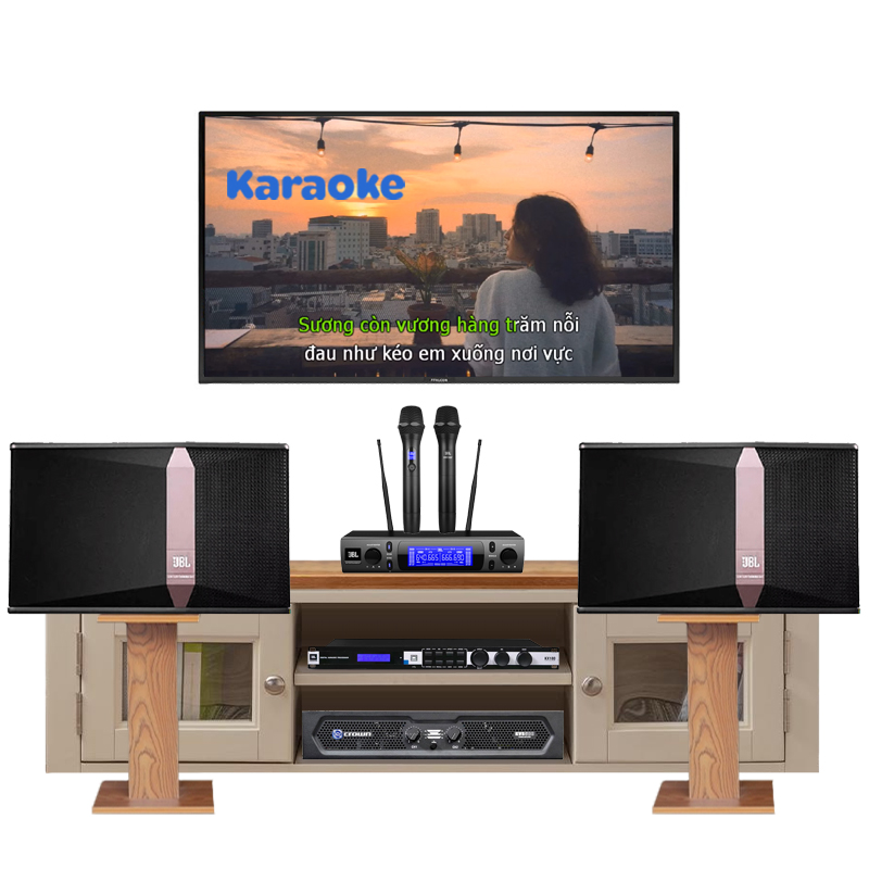 Dàn Karaoke JBL HK45 ( JBL Ki510, JBL KX180A, KVS500, JBL VM300 )-1
