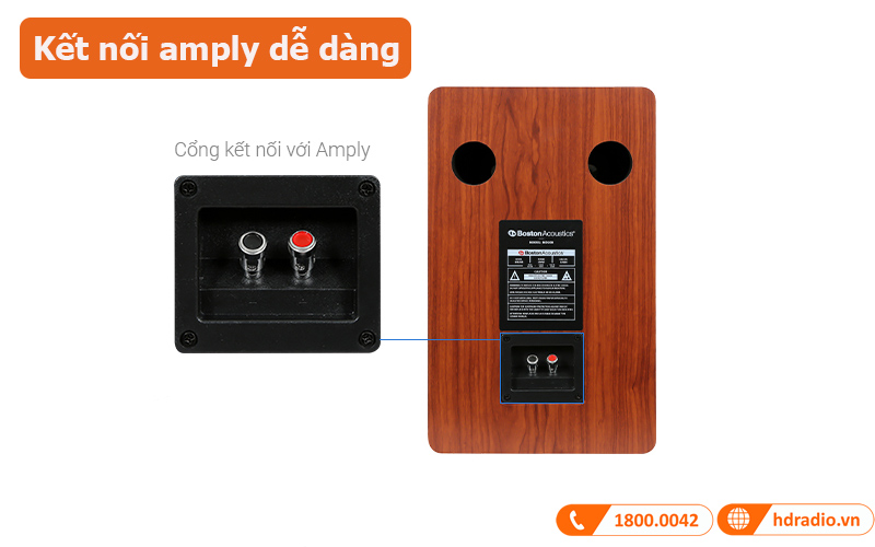 Loa Boston MD208 (Độ nhạy 93dB, Tần số 60Hz-17KHz)-5