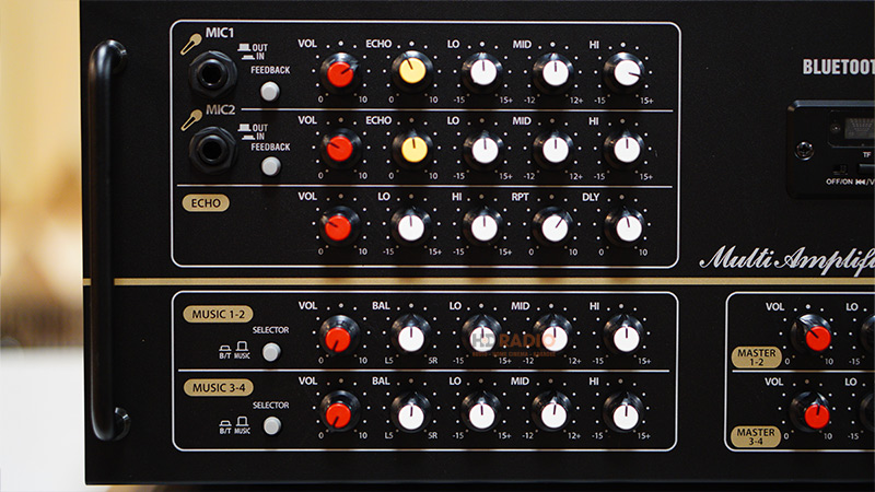 Amply Jarguar PRO 506N GOLD AF (1800W/4 Kênh, Bluetooth, 20.3Kg)-3