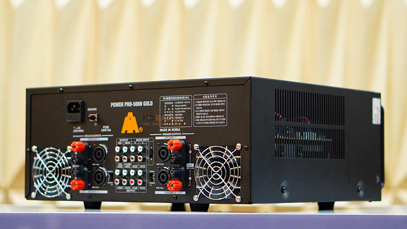 Amply Jarguar PRO 506N GOLD AF (1800W/4 Kênh, Bluetooth, 20.3Kg)-13