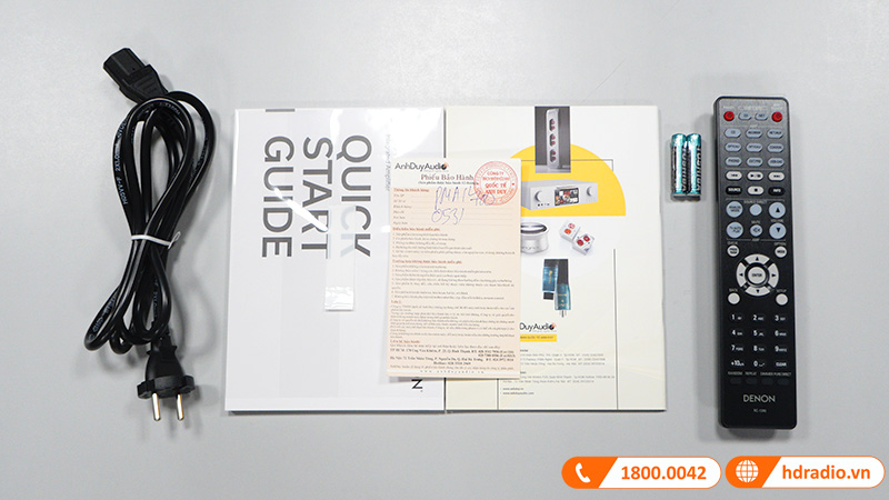 Amply Denon PMA-1700NE (2 Kênh, 140W/Kênh, Optical, CD, Phono)-15