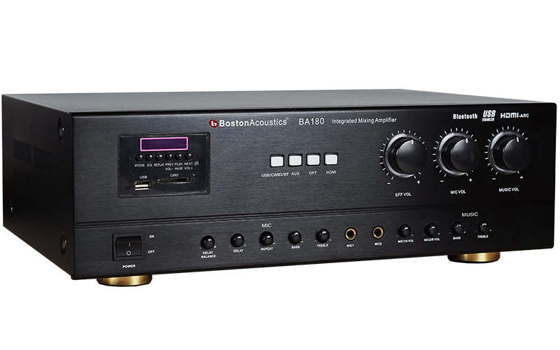 Amply Boston BA180, 200W, Bluetooth, HDMI, USB, OPTICAL-4