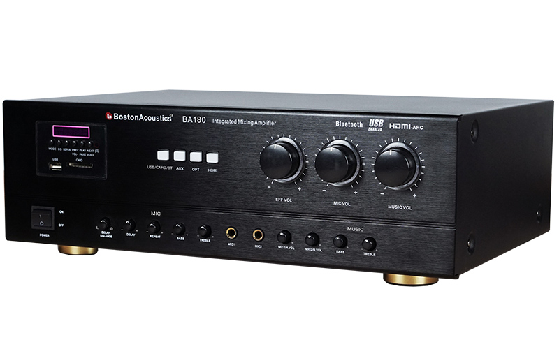 Amply Boston BA180, 200W, Bluetooth, HDMI, USB, OPTICAL-5