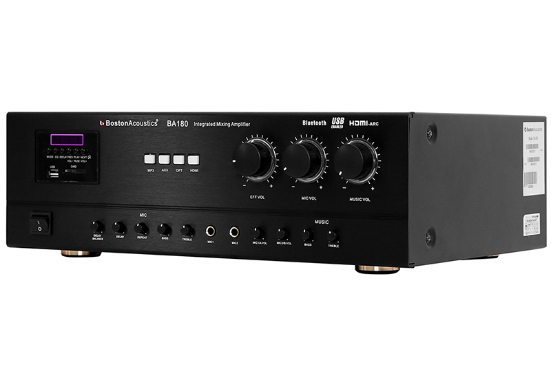 Amply Boston BA180, 200W, Bluetooth, HDMI, USB, OPTICAL-6