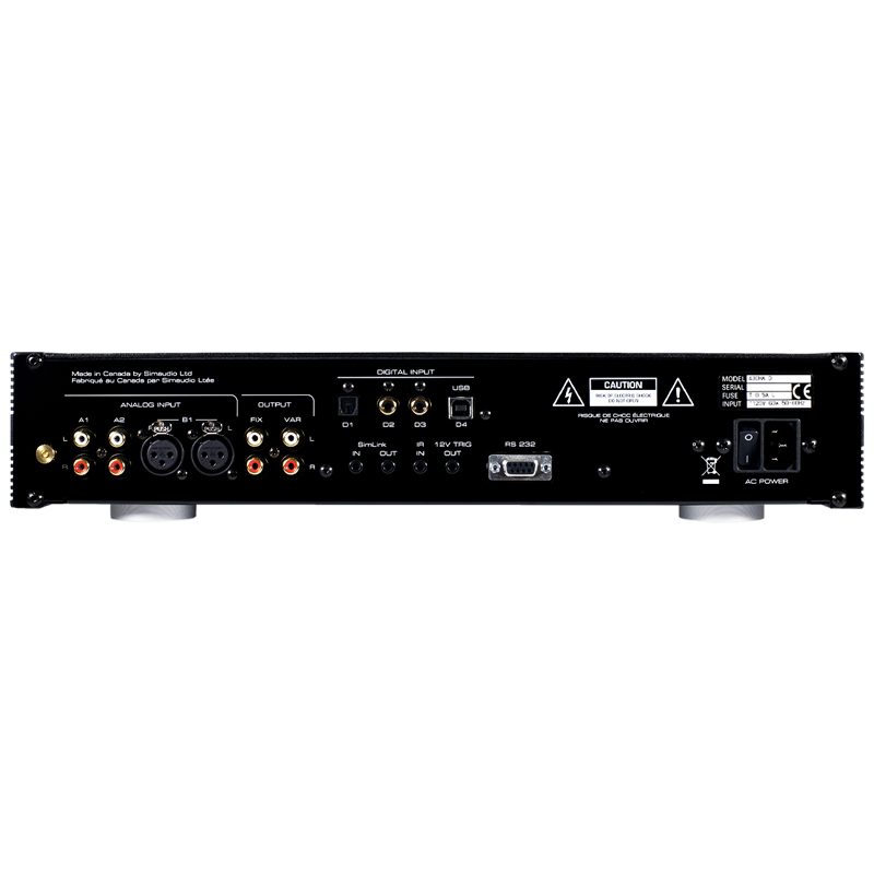 DAC Moon Neo 430HA D3, RCA, OPTICAL, XLR-3