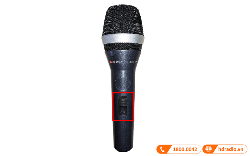 Micro có dây Boston BAM1, Dây dài 4m-6