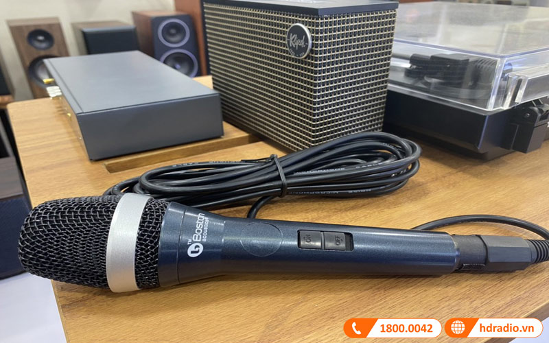 Micro có dây Boston BAM1, Dây dài 4m-7