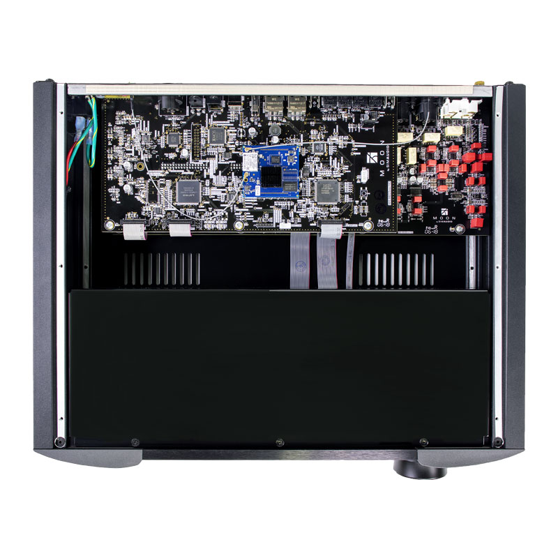 Network Player-Preamplifier-DAC Moon 390, Chip ESS DAC PRO, WiFi, Bluetooth-4