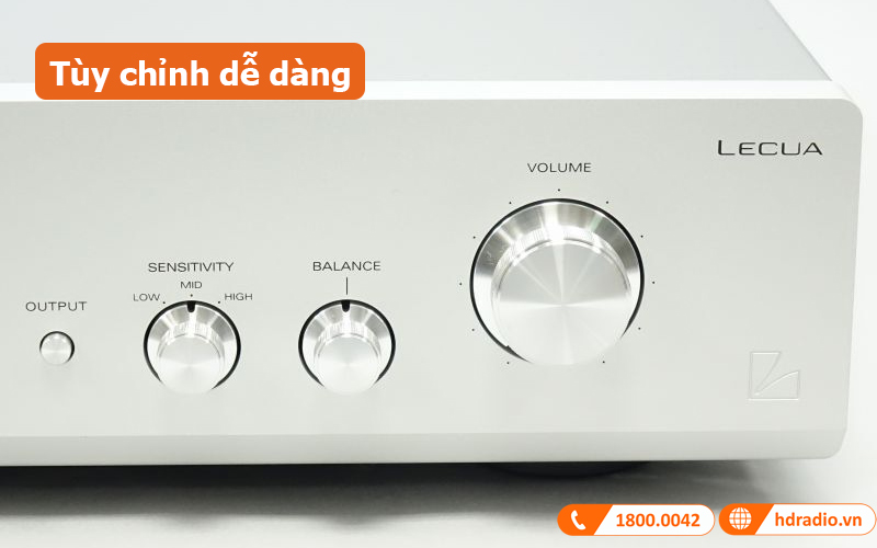 Headphone Amply Luxman P-750U MARK II, 2 kênh, 4W/CH (8 Ohm)-8