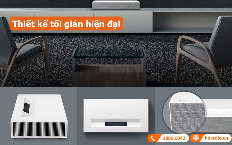 Máy Chiếu 4K Siêu Gần LG HU85LG-11