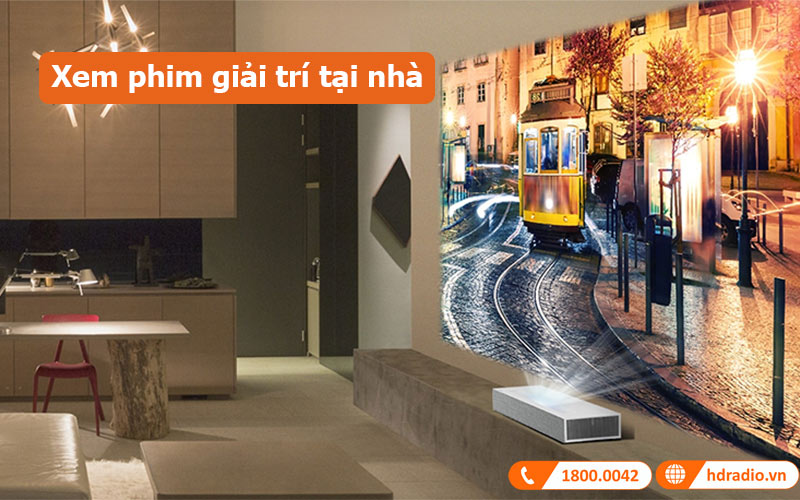 Máy Chiếu 4K Siêu Gần LG HU85LG-12