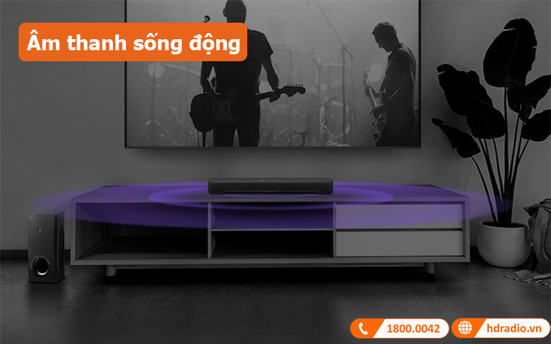 Loa Soundbar Yamaha SR-C30A, Công Suất 90W, Bluetooth 5.0, HDMI, OPTICAL-3