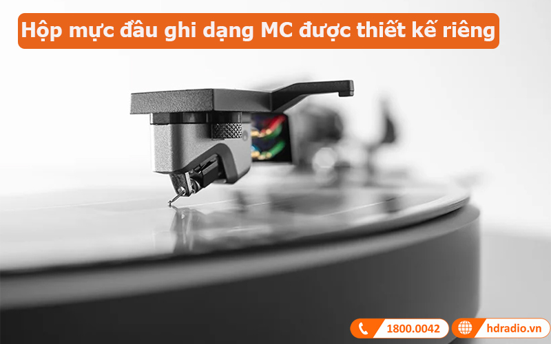 Đầu Đĩa Than Cambridge Audio Alva TT V2, Hộp mực MC, RCA, Bluetooth (33 1/3, 45 RPM)-6