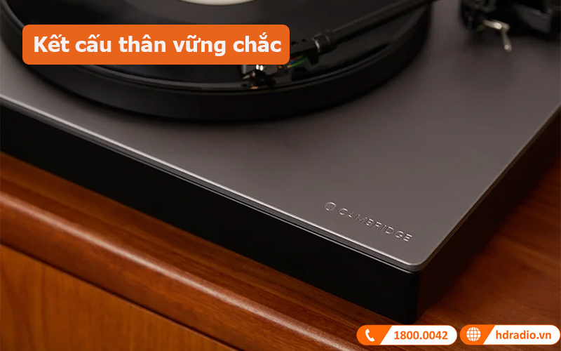 Đầu Đĩa Than Cambridge Audio Alva TT V2, Hộp mực MC, RCA, Bluetooth (33 1/3, 45 RPM)-10