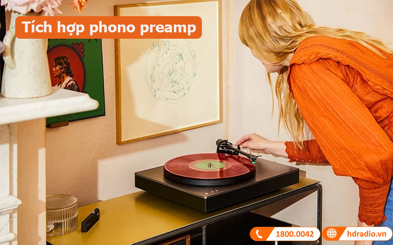 Đầu Đĩa Than Cambridge Audio Alva ST, Hộp mực MM AT-VM95e, RCA, Bluetooth (33 1/3, 45 RPM)-9