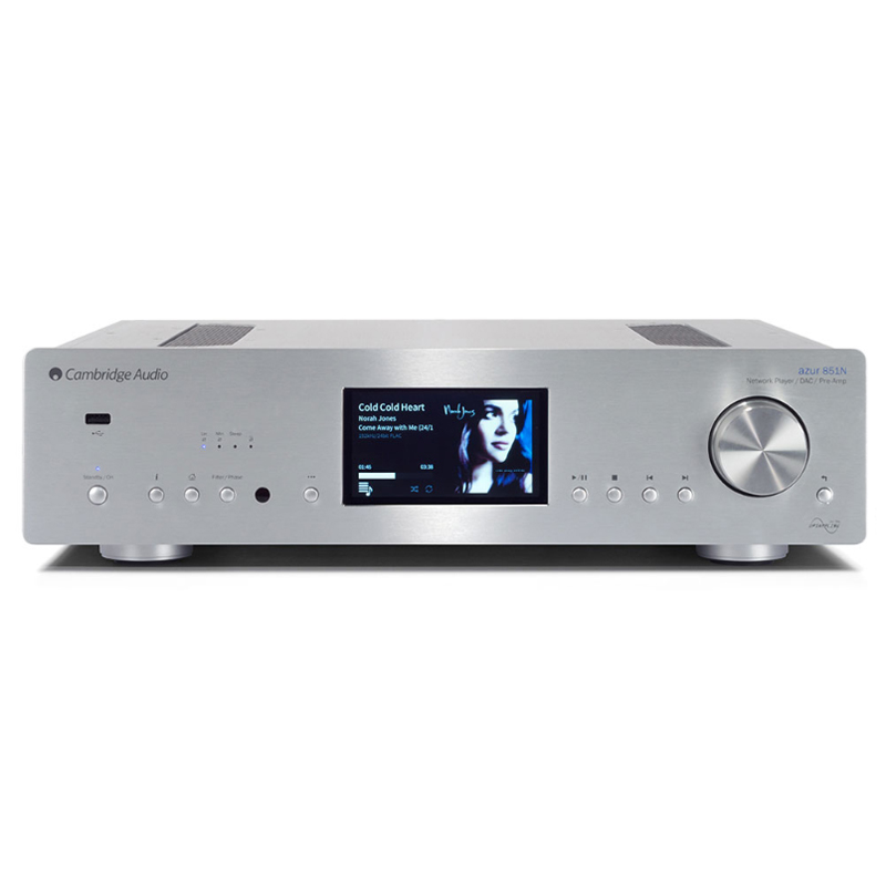 Network Player + DAC + Preamply Cambridge Audio Azur 851N, Chip Twin Analog Devices AD1955, RCA, USB-3