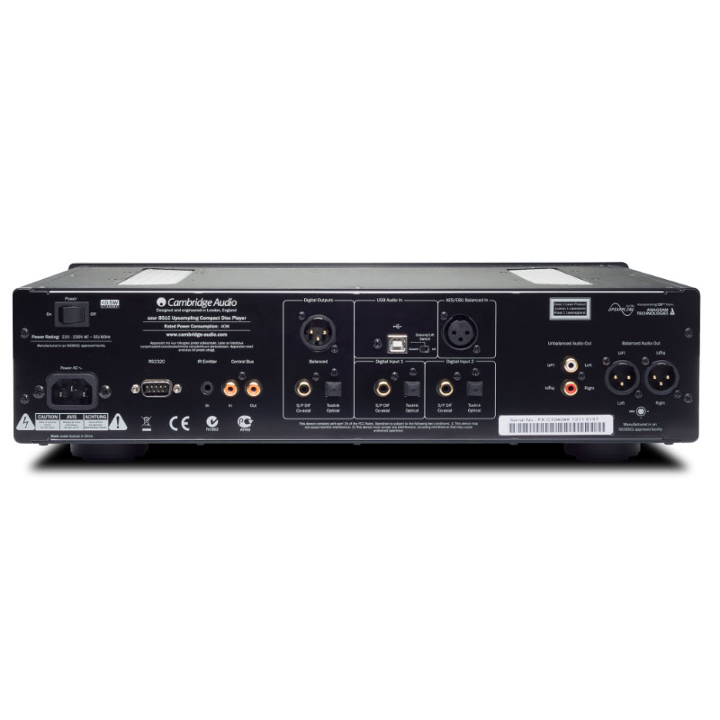 Đầu CD Cambridge Audio Azur 851C-2