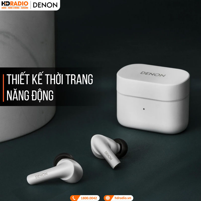 Tai Nghe Denon AH-C830NCW, Pin 30H, IPX4, Có Chống Ồn ANC, Bluetooth 5.0-1
