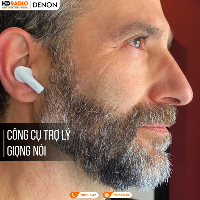 Tai Nghe Denon AH-C830NCW, Pin 30H, IPX4, Có Chống Ồn ANC, Bluetooth 5.0-2