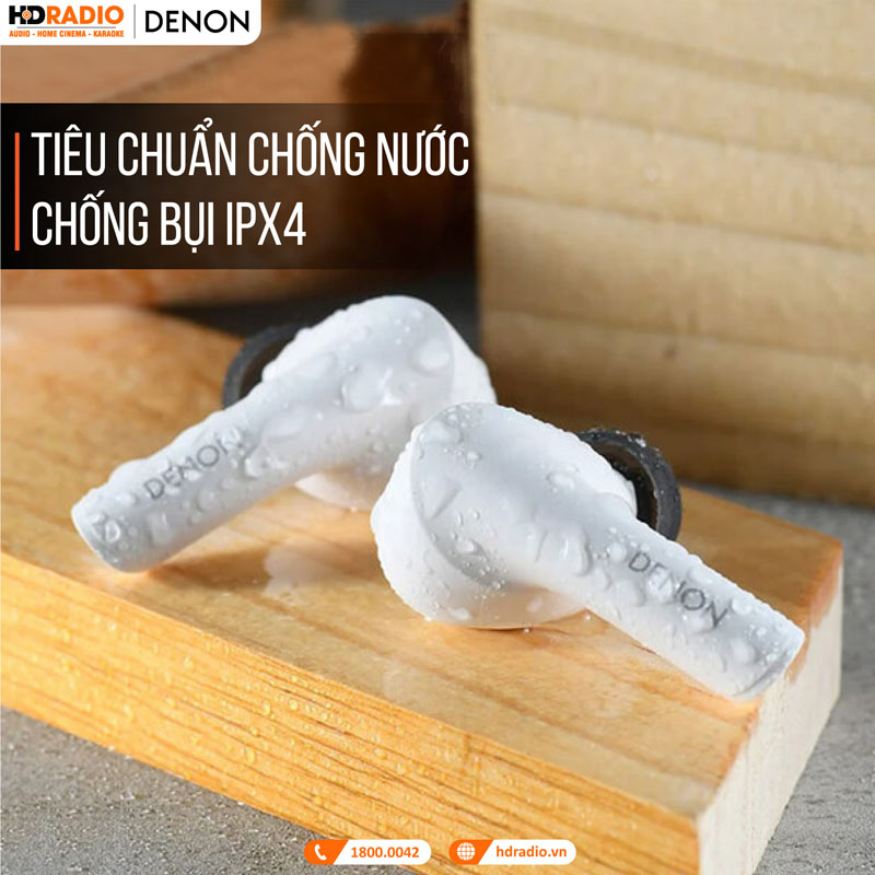 Tai Nghe Denon AH-C830NCW, Pin 30H, IPX4, Có Chống Ồn ANC, Bluetooth 5.0-5