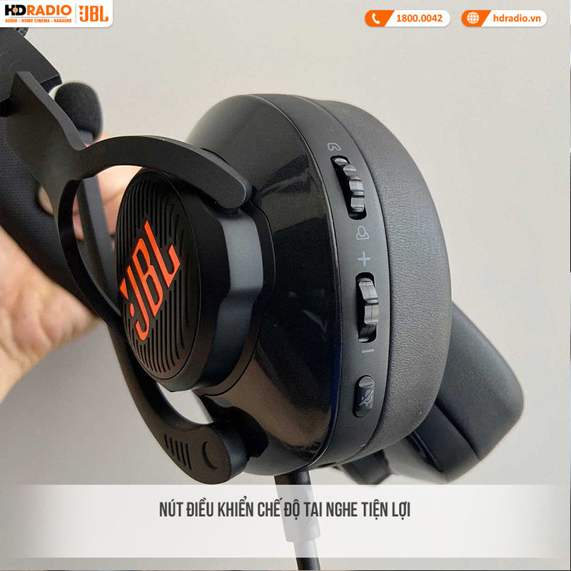 Tai Nghe JBL Quantum 400 (Gaming, Jack 3.5mm)-2