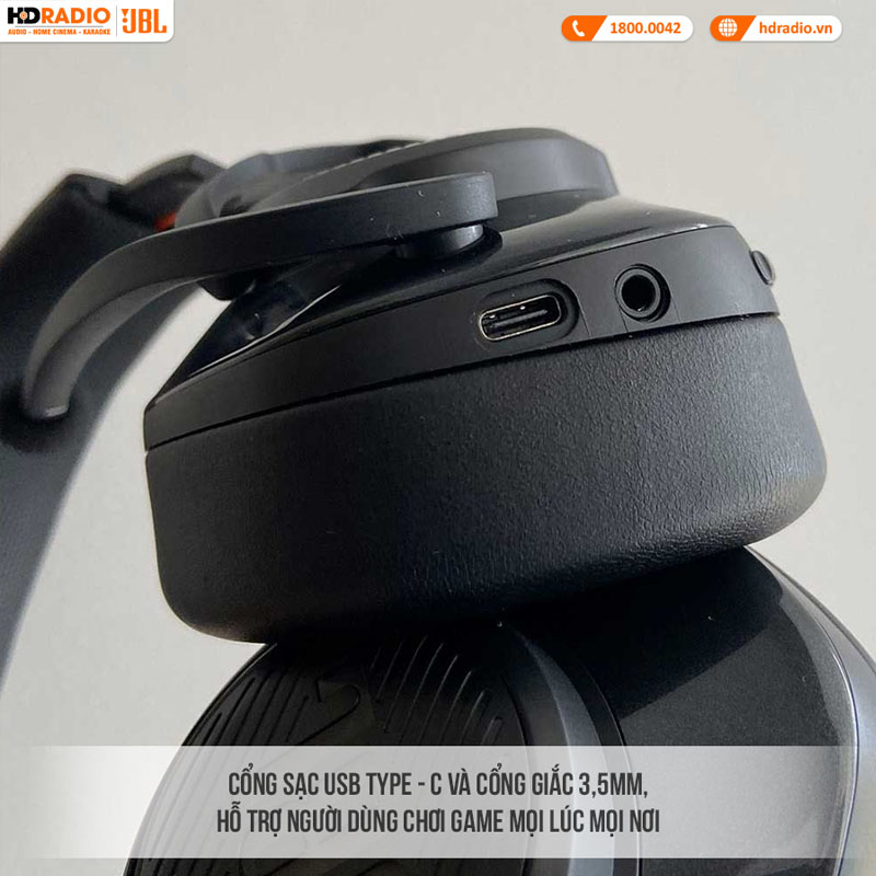 Tai Nghe JBL Quantum 400 (Gaming, Jack 3.5mm)-3