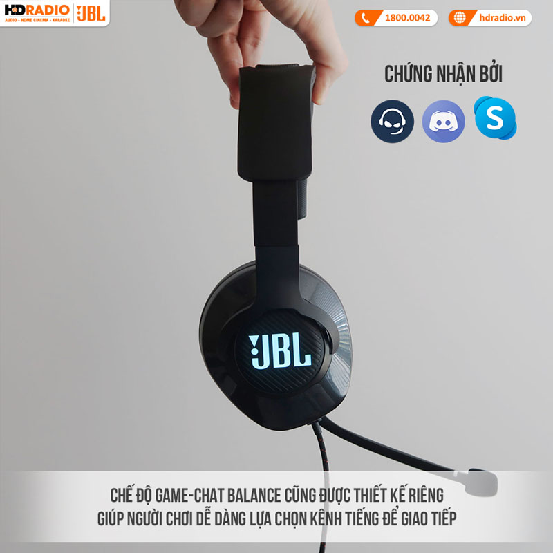 Tai Nghe JBL Quantum 400 (Gaming, Jack 3.5mm)-6