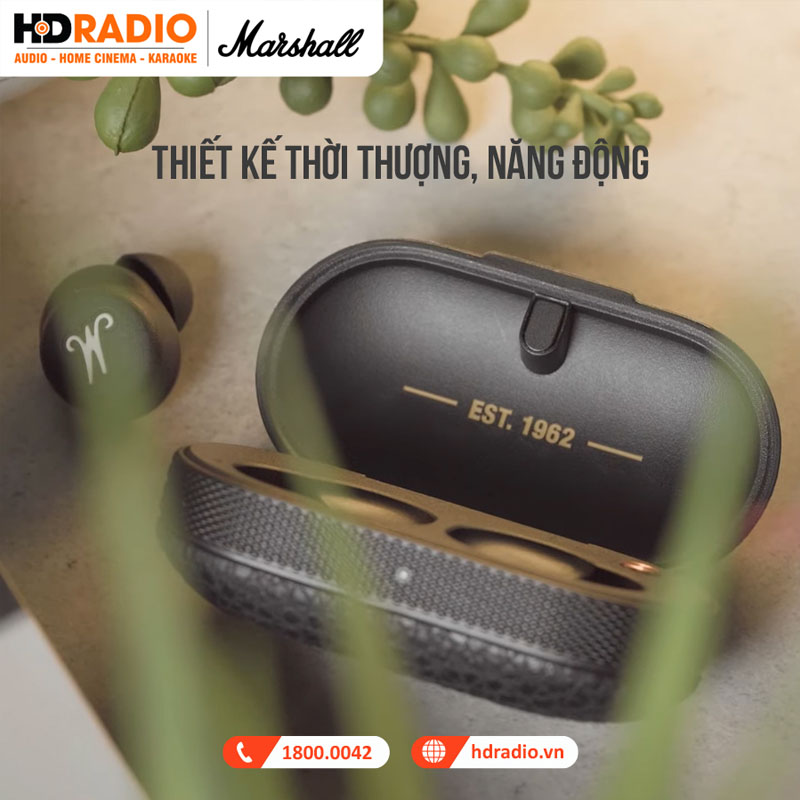 Tai Nghe Marshall Mode 2 (Không Dây, Pin 5 Giờ, IPX5)-1