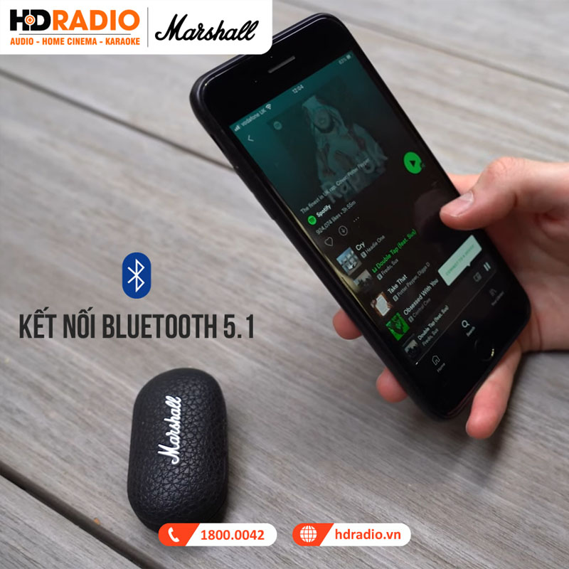Tai Nghe Marshall Mode 2 (Không Dây, Pin 5 Giờ, IPX5)-2