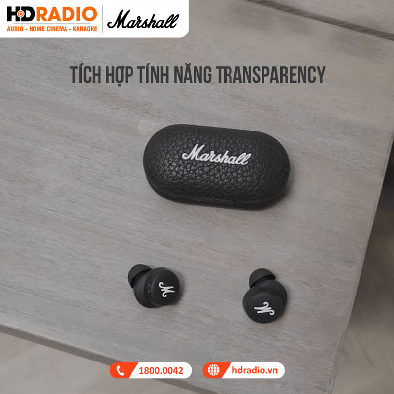 Tai Nghe Marshall Mode 2 (Không Dây, Pin 5 Giờ, IPX5)-3