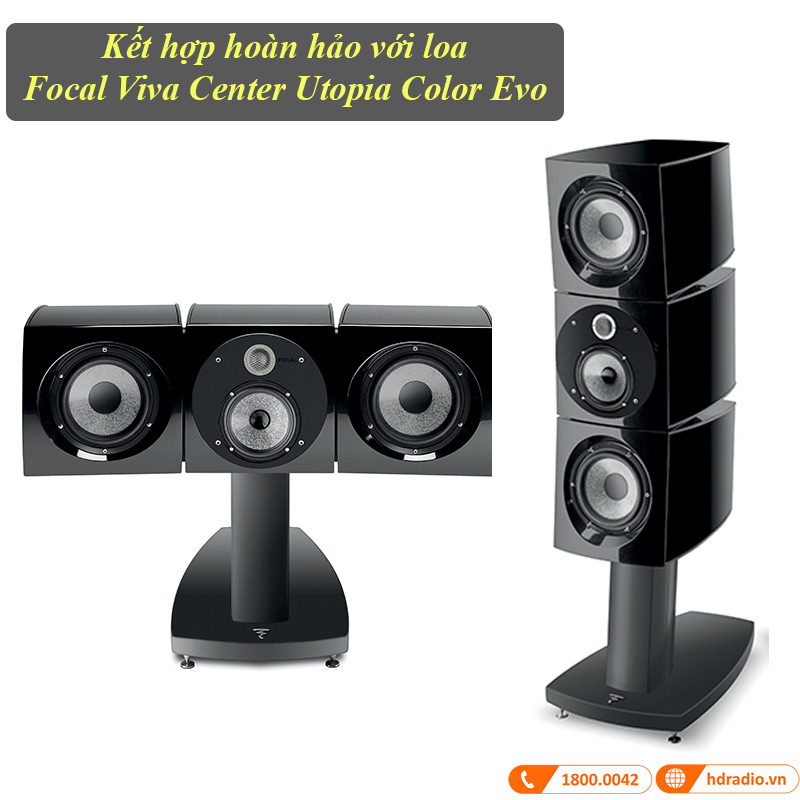 Chân Loa Focal Stand Viva Utopia Colour Evo-2