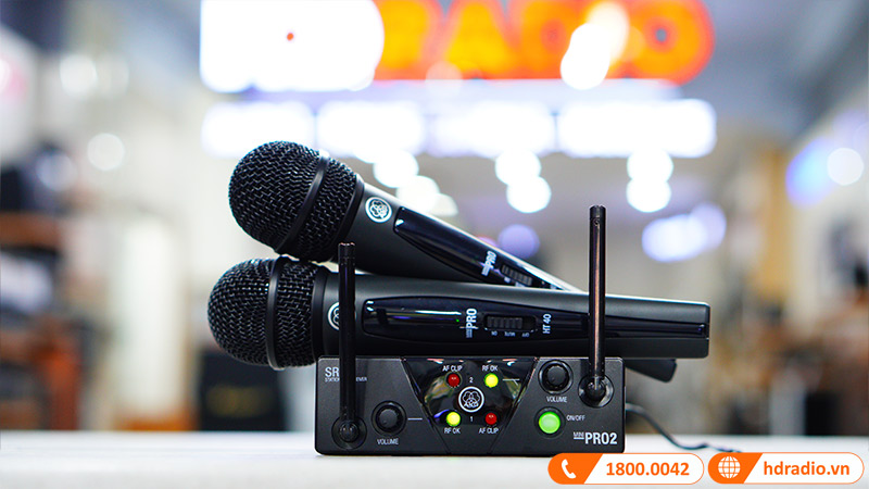 Micro Không Dây AKG WMS40 Mini 2, Công nghệ truyền âm HDAP-3