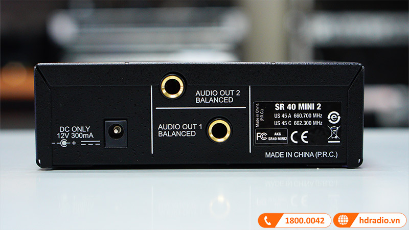 Micro Không Dây AKG WMS40 Mini 2, Công nghệ truyền âm HDAP-7