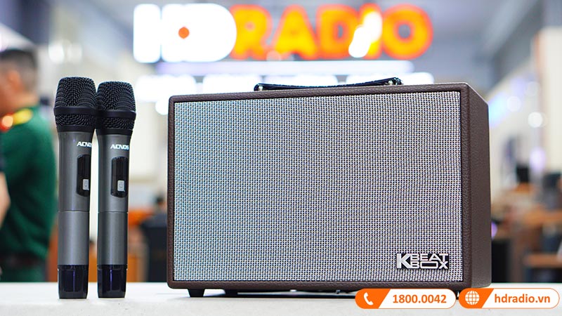 Loa Acnos CS160 Bass 16.5cm, Công Suất50W, Pin 7h, Kèm 2 Tay Mic-2