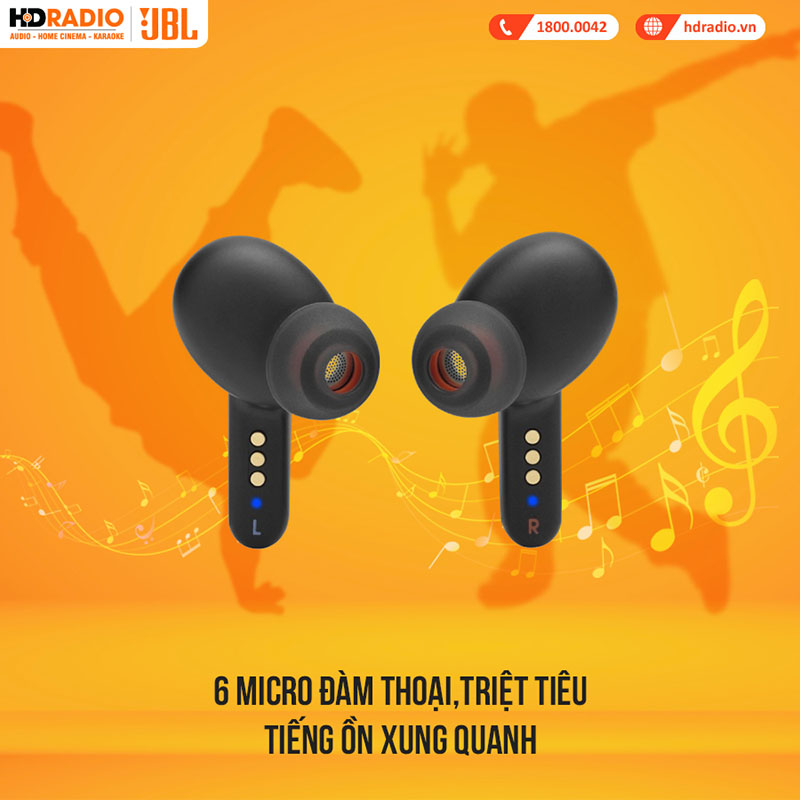 Tai Nghe JBL Live Pro+ TWS (Không Dây, Chống Ồn, Pin 7 Giờ, IPX4, Bluetooth 5.0)-3