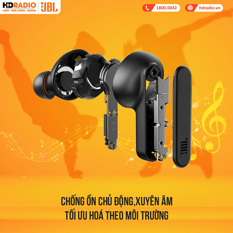 Tai Nghe JBL Live Pro+ TWS (Không Dây, Chống Ồn, Pin 7 Giờ, IPX4, Bluetooth 5.0)-5