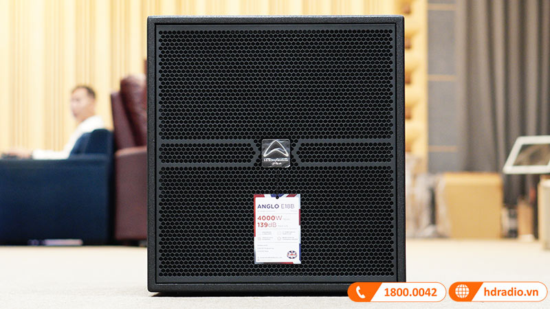 Loa Wharfedale ANGLO E18B, Sub hơi, Bass 50cm, 1000W-1