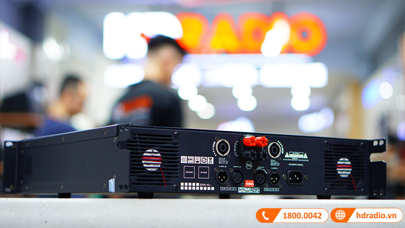 Cục Công Suất JKAudio H2800, 800W x 2 Kênh, Class H-9